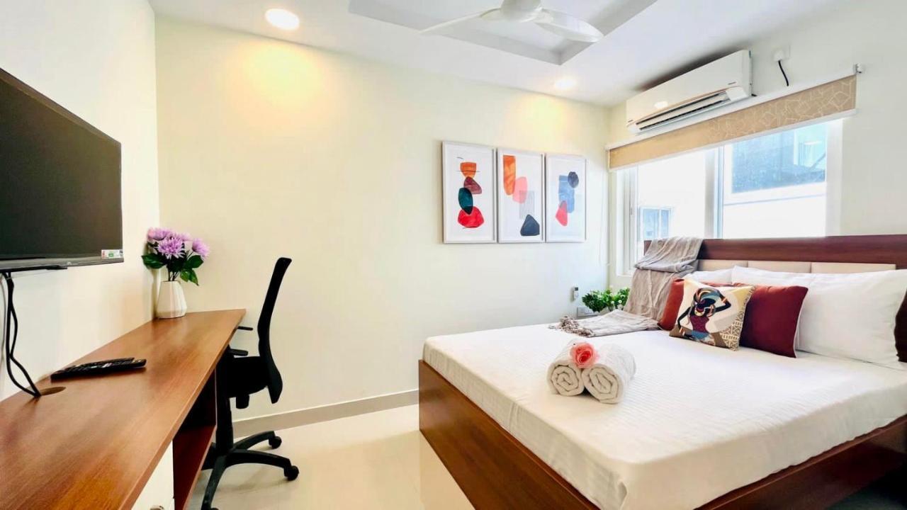 Olive Service Apartments Gachibowli Hyderabad Eksteriør billede