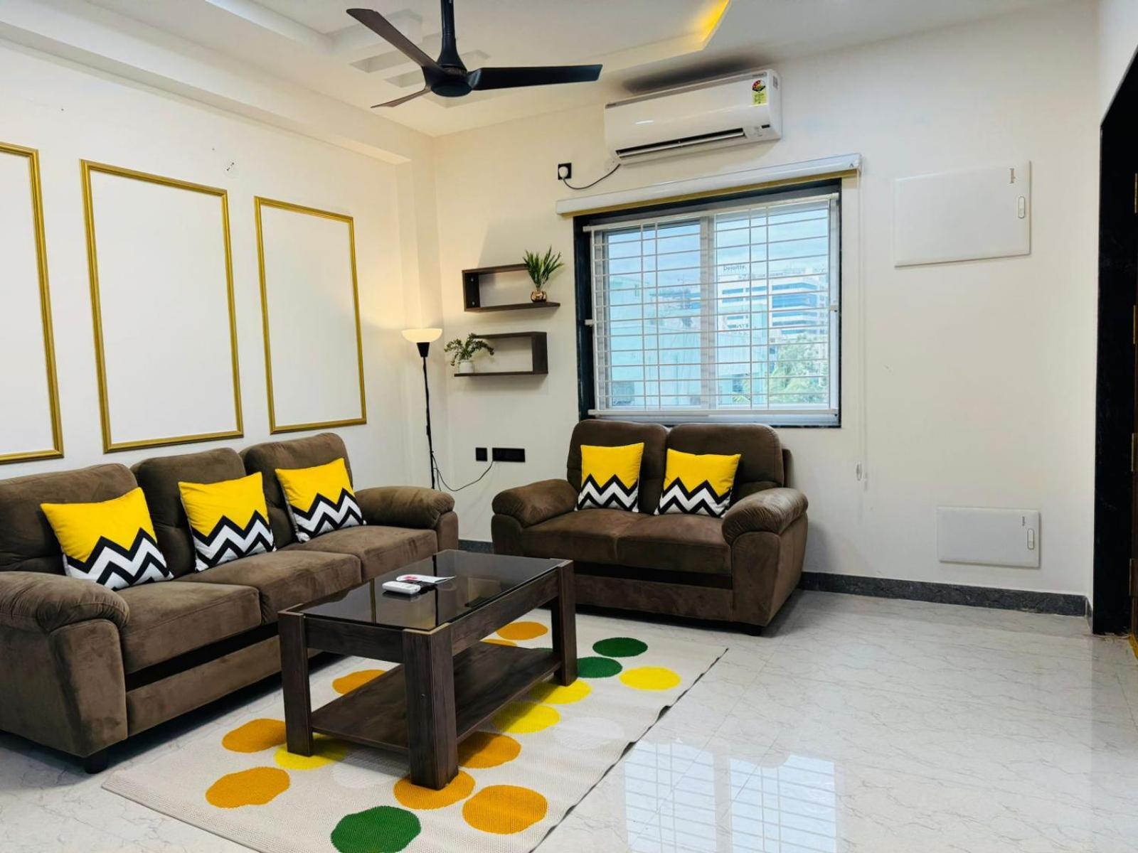 Olive Service Apartments Gachibowli Hyderabad Eksteriør billede