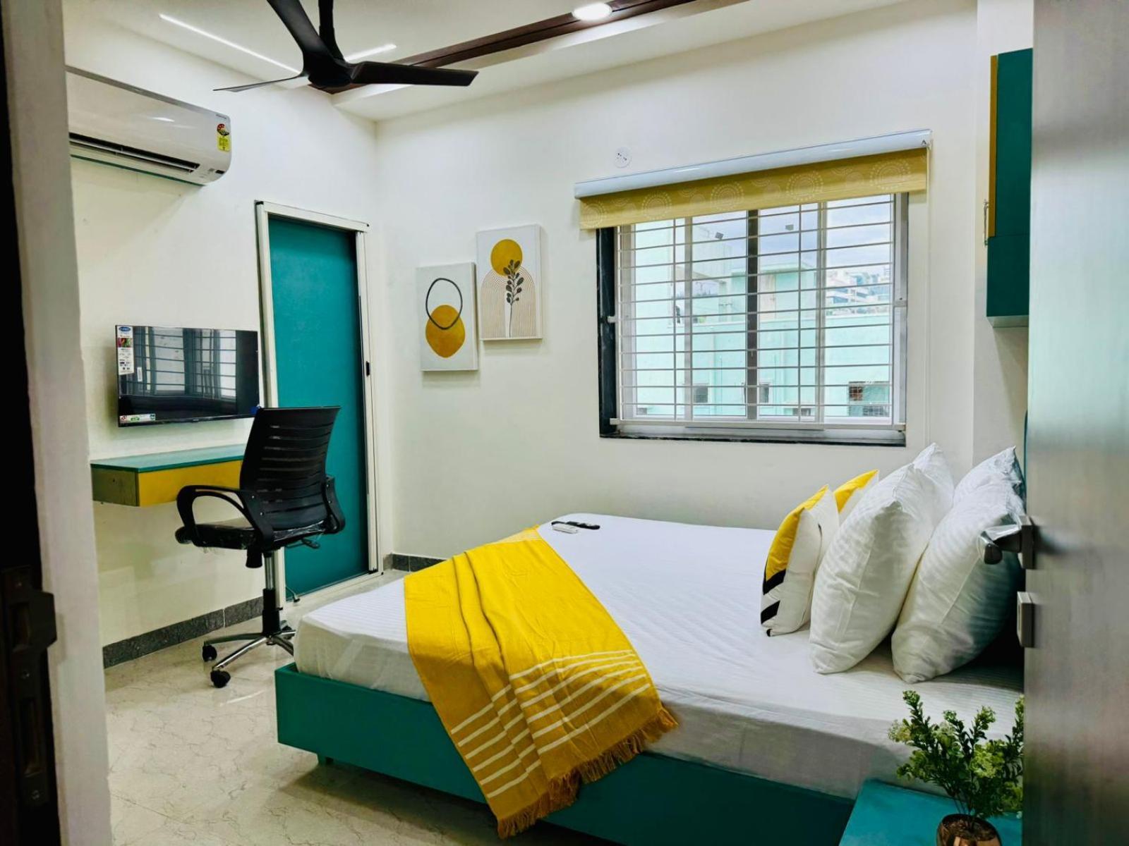 Olive Service Apartments Gachibowli Hyderabad Eksteriør billede