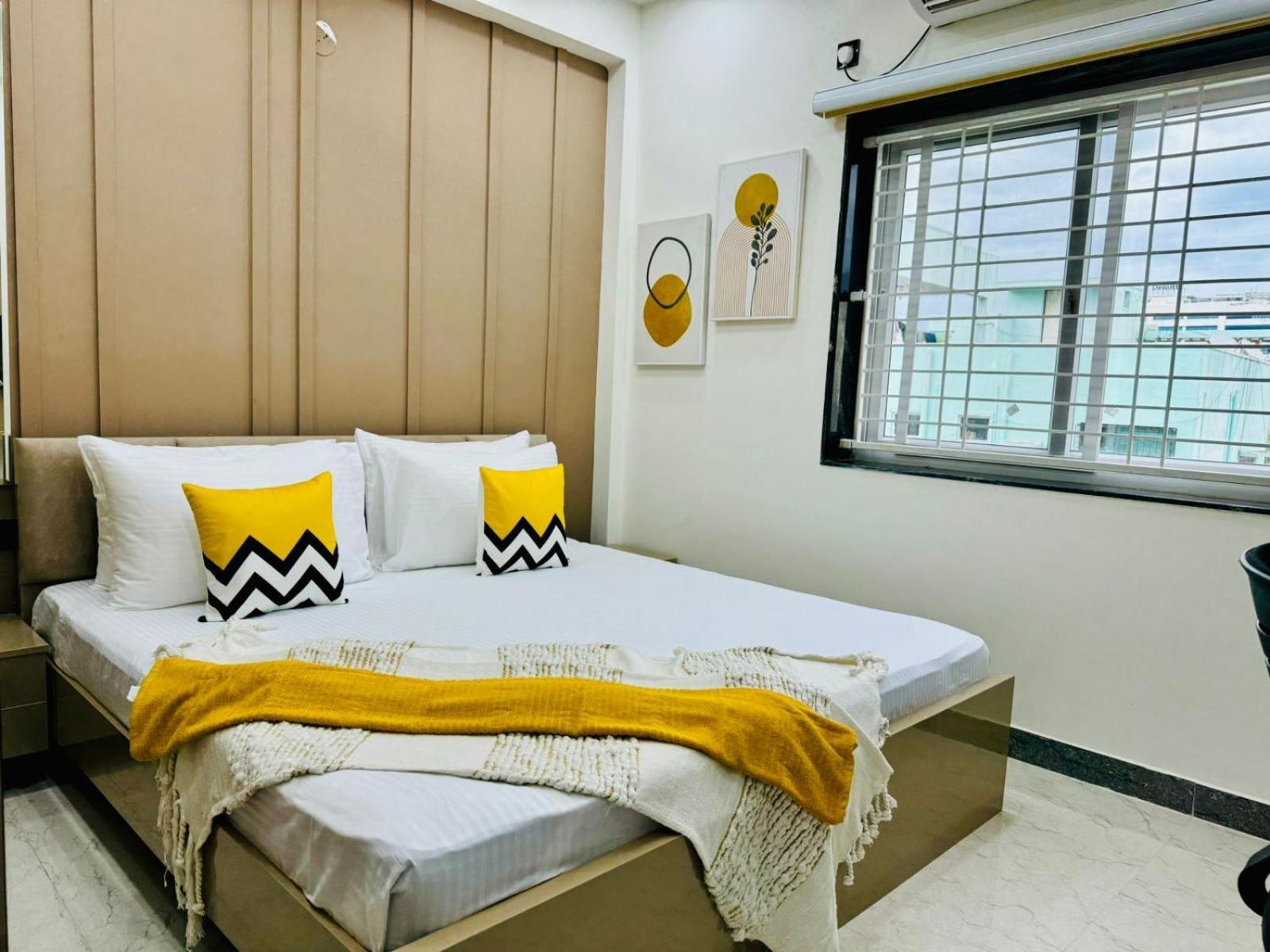 Olive Service Apartments Gachibowli Hyderabad Eksteriør billede